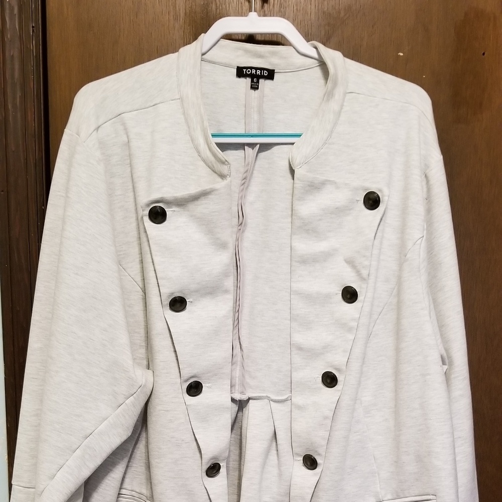 Torrid Military Style Jacket